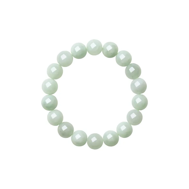 ZHOU LIU FU Bean Type Jadeite Beaded Bracelet Women's-2