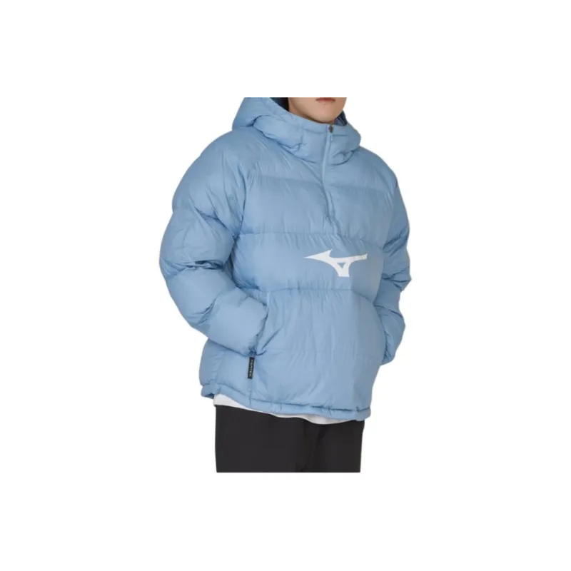Mizuno Puffer Jacket Men's Blue-4
