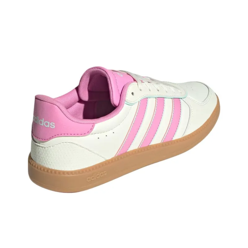 Adidas Breaknet Sleek Core White Bliss Pink Halo Mint Women's-3