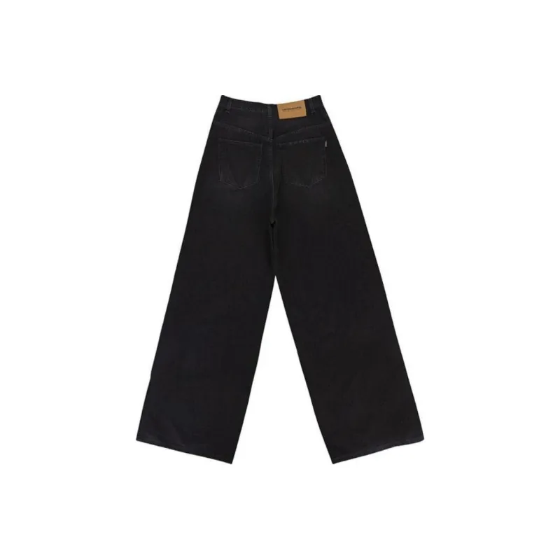 Vetements Plain Baggy Jeans-1