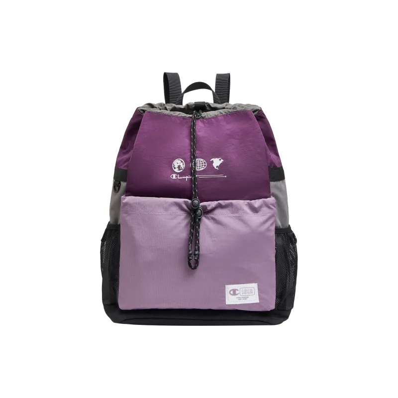 Champion Fabric Backpack Unisex Wheat Umber/Meteor Iron Gray/Wheat Umber/Autumn Moon Gray/Blackberry Purple/Rose Purple-11