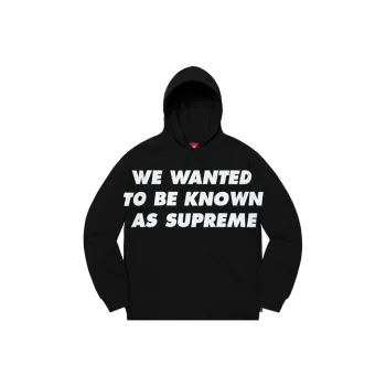 Supreme Known As Hooded Sweatshirt