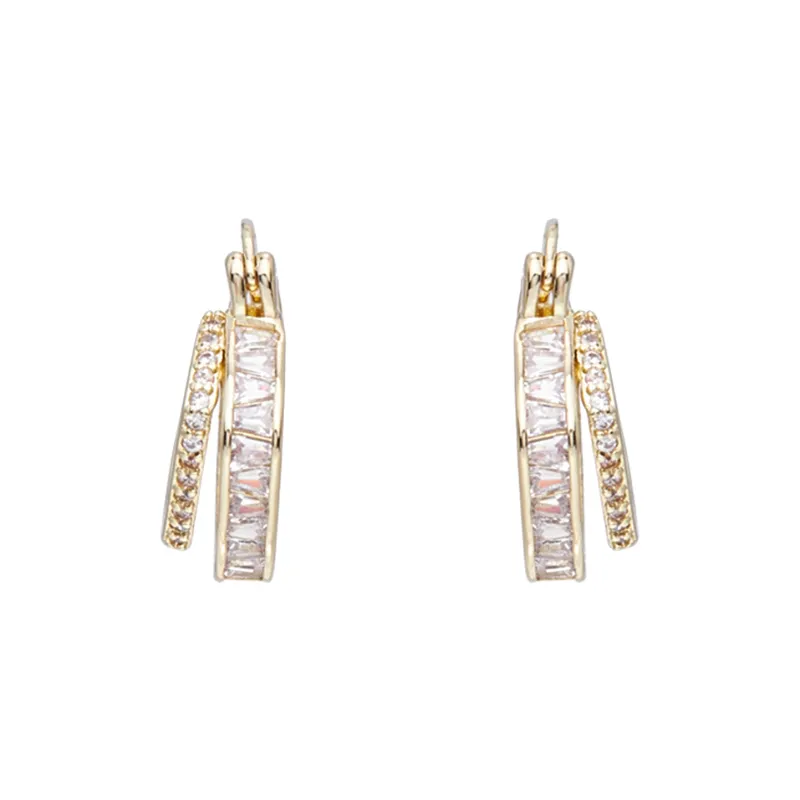 Anxious Copper Earrings Women's-0