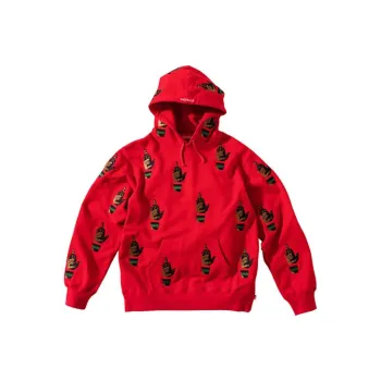 Supreme Dead Prez Rbg Embroidered Hooded Sweatshirt
