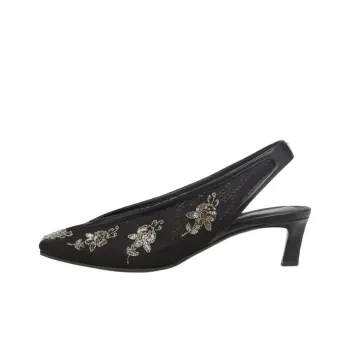 FENDI Slim Heel High Heels 4.6cm Women's Black
