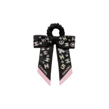 CHANEL   Hair Ties Women's Black