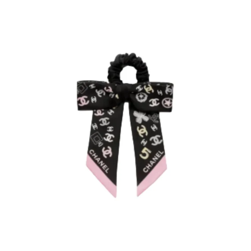 CHANEL   Hair Ties Women's Black-0