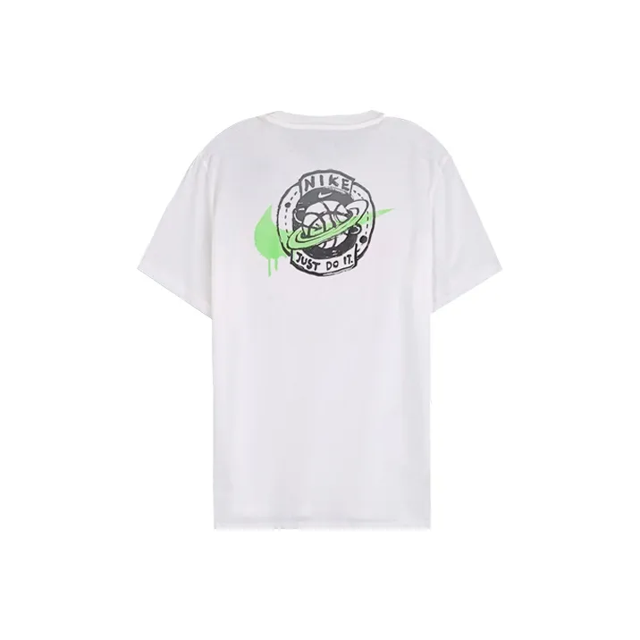 Nike Set in Sleeve T Shirt Men's White-0