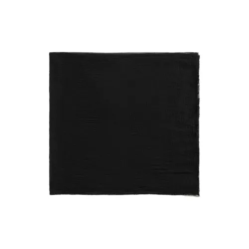 TOTEME Cotton Knit Scarves Women's Black