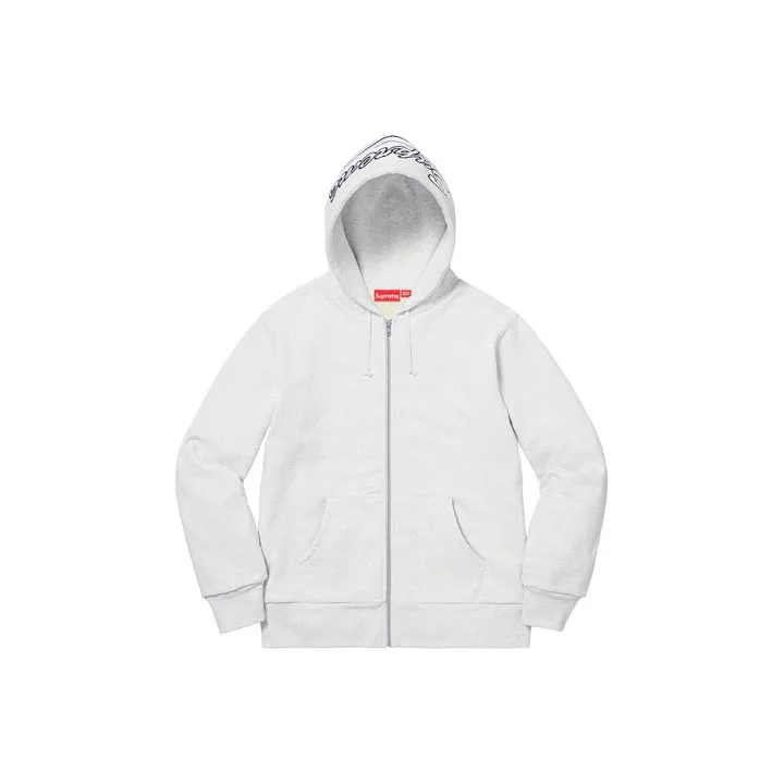 Supreme Thermal Zip Up Sweatshirt-0