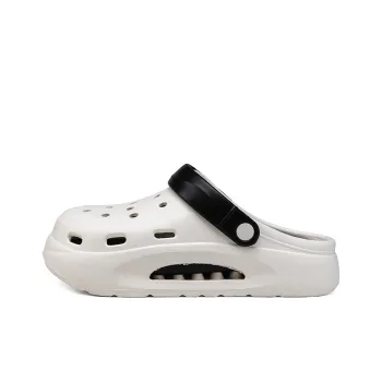 Gaius Durant Clogs Unisex Beige White Black