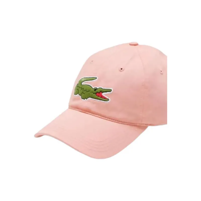 LACOSTE Crocodile appliqué Cotton '' Cap-2