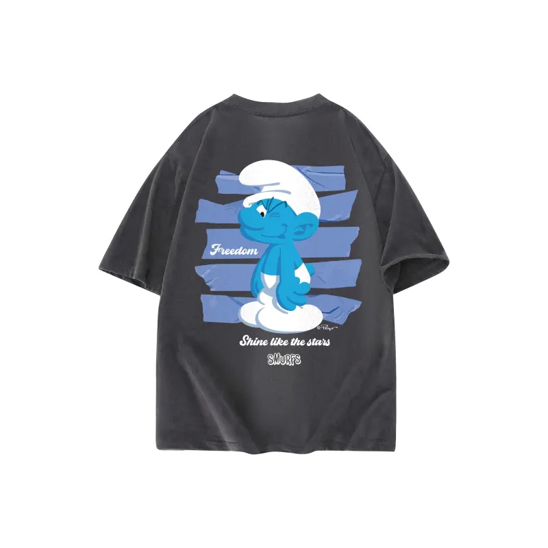 The Smurfs T Shirts Unisex-4