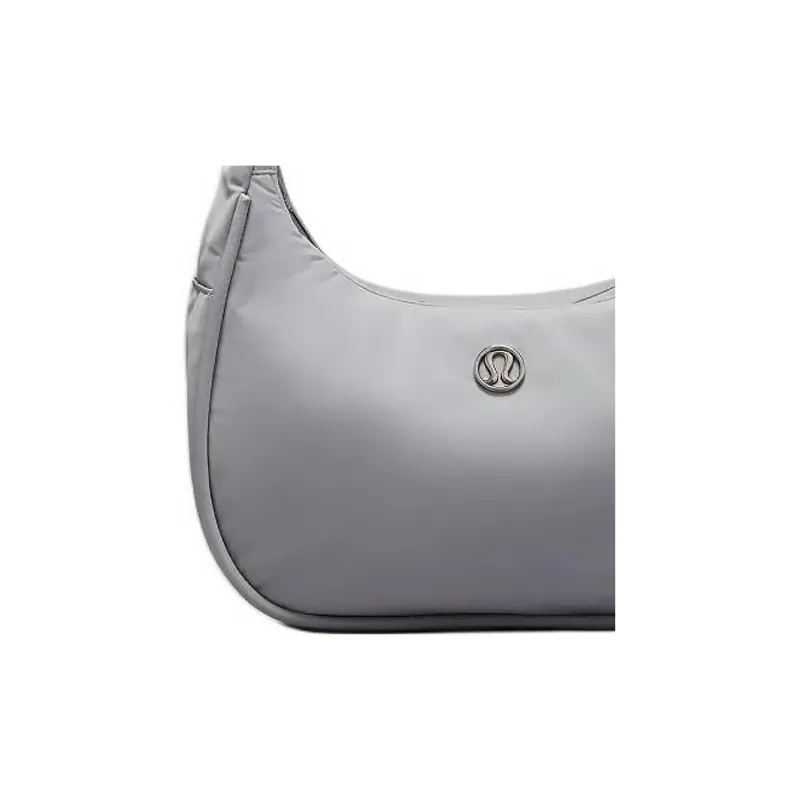 Lululemon Recycled Nylon With Recycled Polyester Handbag, Shoulder Bag Regular Women's Silver Drop-2
