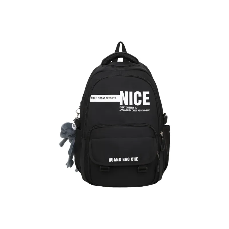 Alcohol Dragon Nylon Backpack Regular Unisex Multicolor-0