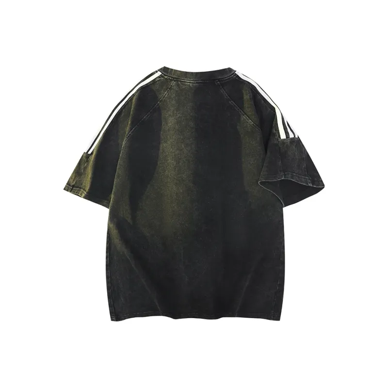 HDPV T Shirt Unisex Washed Black-1