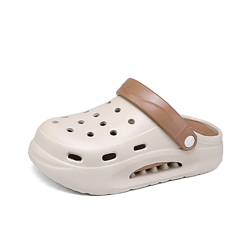 Gaius Durant Clogs Unisex Khaki Brown-1