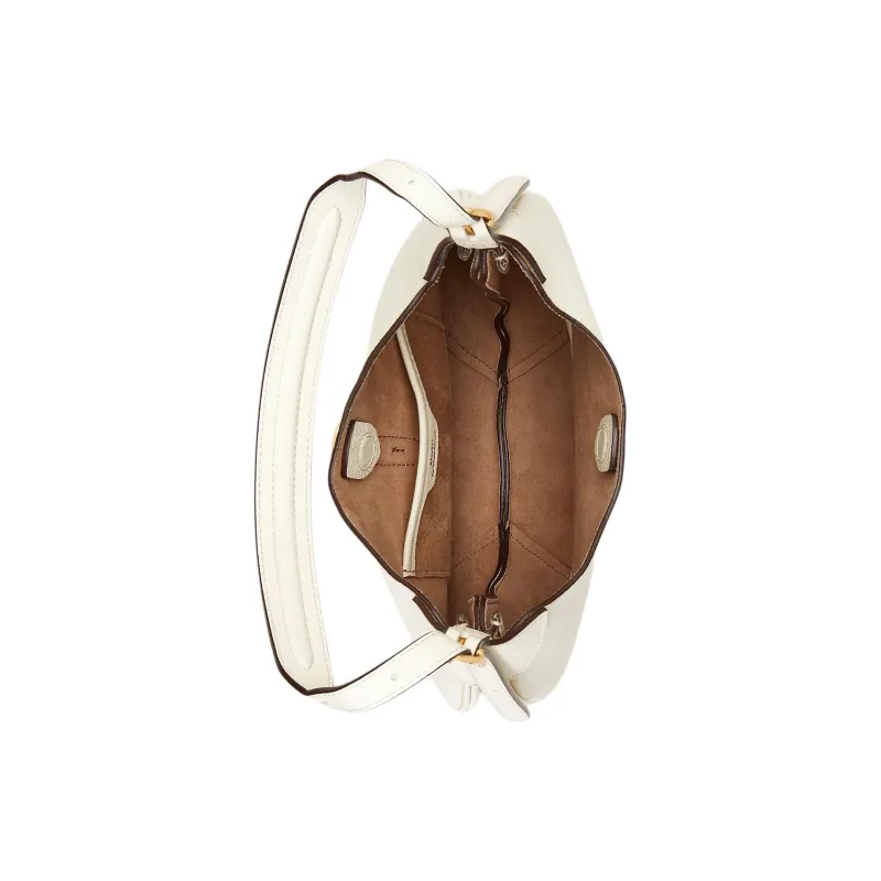 Polo Ralph Lauren Polo ID Leather Saddle Bag, Crossbody Bag, Shoulder Bag Trumpets Women's-3