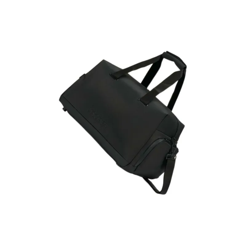 DESCENTE Move Pack PU Shoulder Bag, Crossbody Bag, Handbag, Travel Bag 35L Men's Black-1