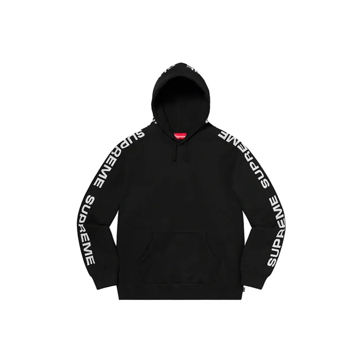 Supreme Metallic Rib Hooded Sweatshirt-0