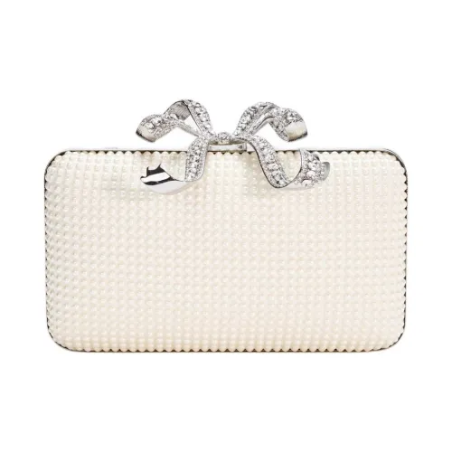 Self portrait Polyester Clutch Women's White