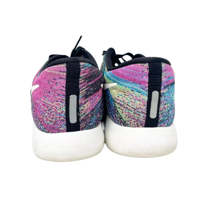 Nike LunarEpic Flyknit Low Top Running Shoes Women's Purple Blue-4