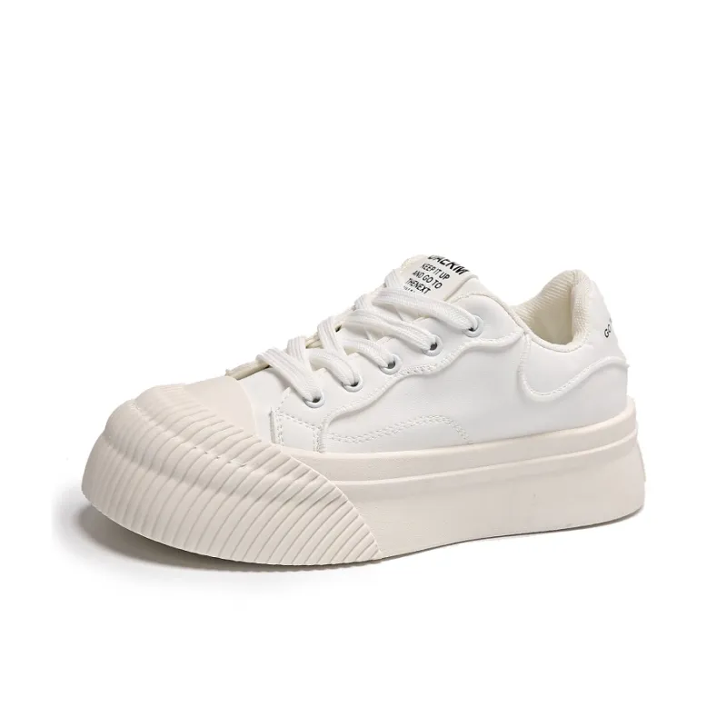 Lycakington Abrasion Resistant Height Increasing Low Top Skateboard Shoes Women's-0