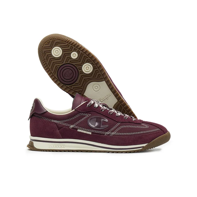 Champion Low Top Running Shoes Women's Burgundy/Linen-1