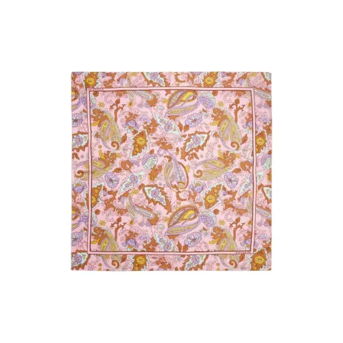 COACH Silk Scarves Women's Pink