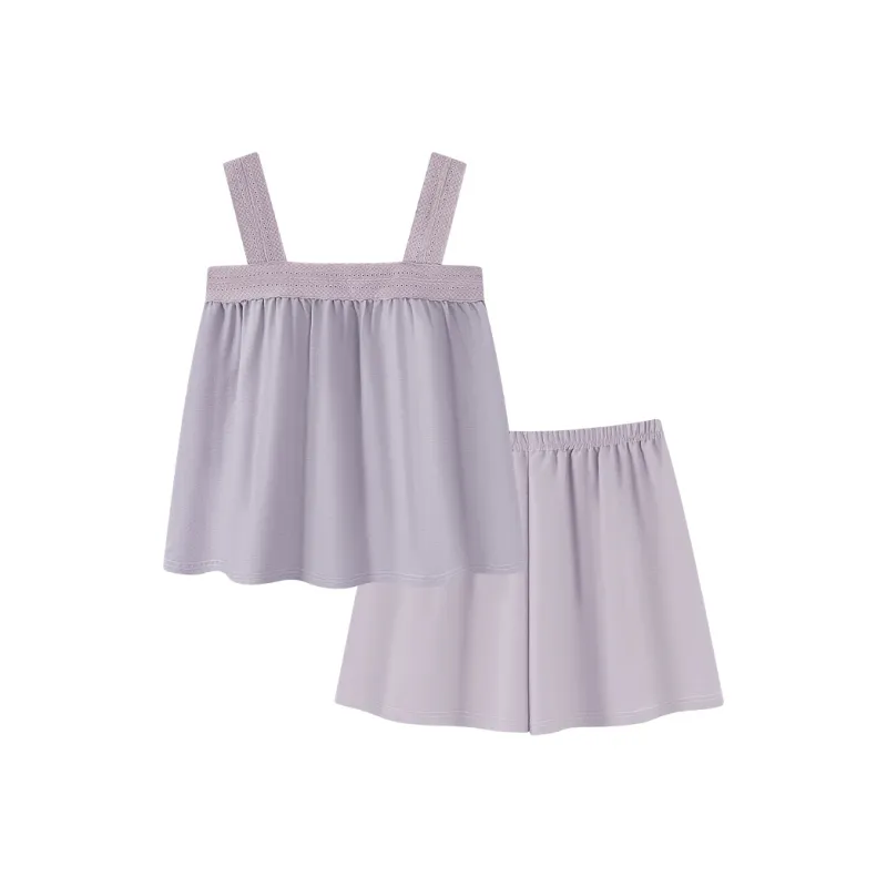 XIAFENYAN Pajama Set Women's Purple-0