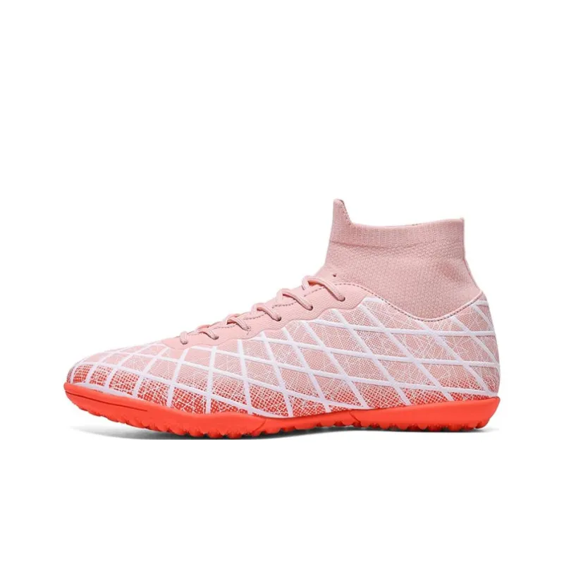 BIANSULONG FG Rubber Long Studs TF Rubber Broken Studs Cushioned Slip Resistant Abrasion Resistant Soccer Shoes Unisex-30