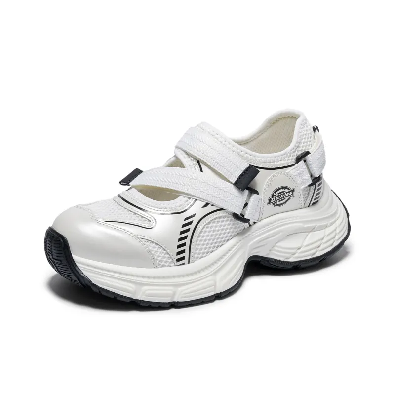 Dickies Durable Breathable Low Top Chunky Sneakers Women's Ecru-1