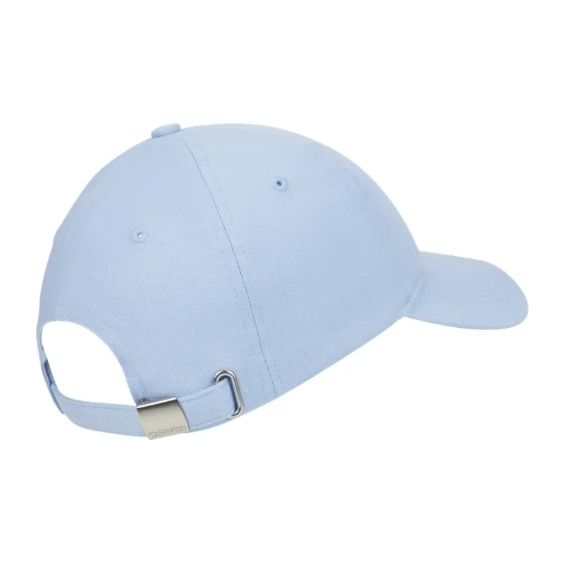 CALVIN KLEIN Cotton Baseball Caps Unisex Sky Blue-1