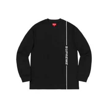 Supreme Vertical Logo Stripe L/S Top