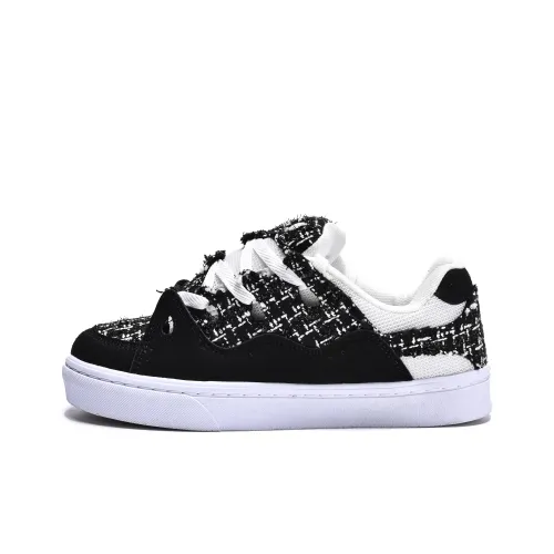 Lycakington Non slip Wear resistant Shock Absorption Low Top Skateboard Shoes Women's