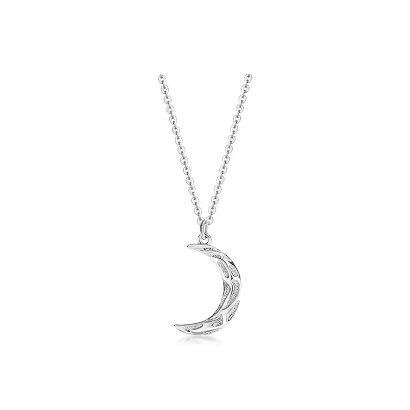 CENTURY&KINDLE S925 Silver Necklaces Unisex-6