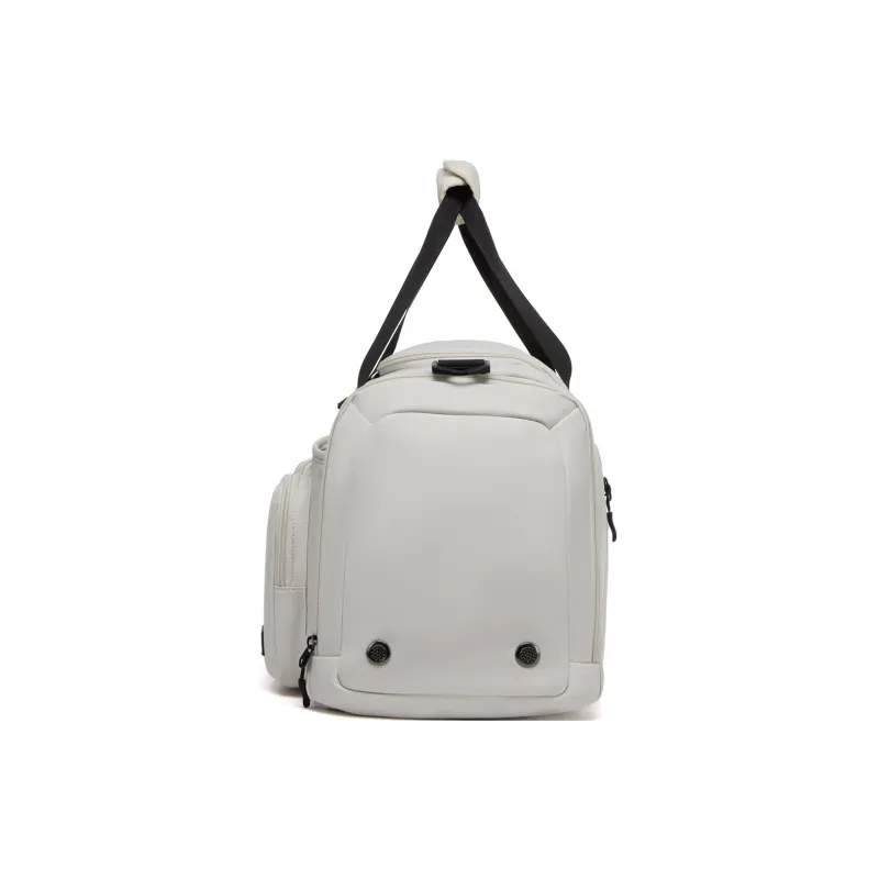 SEPTWOLVES Fabric Travel Bag Unisex Ecru-3