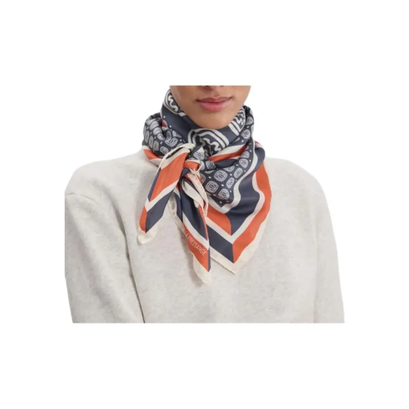 INES DE LA FRESSANGE Silk, Silk Scarves Women's Multicolor-2