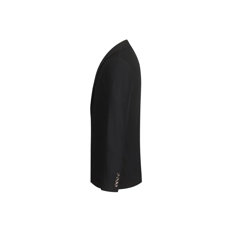 MANGANO Business Suit Men's Black Comes With Brand Shopping Bag-3