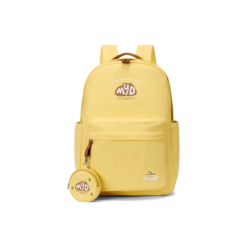 MYD Polyamide Backpack Women's Yellow-1