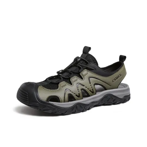 Blue Slip Resistant Breathable River Trekking Shoes Men's