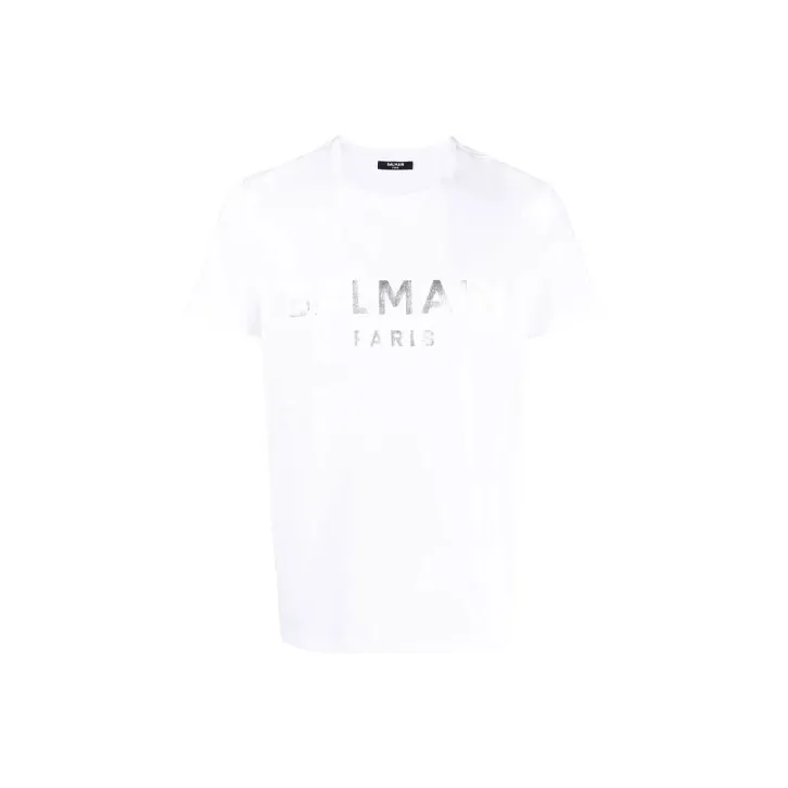 BALMAIN T Shirts Men White-0