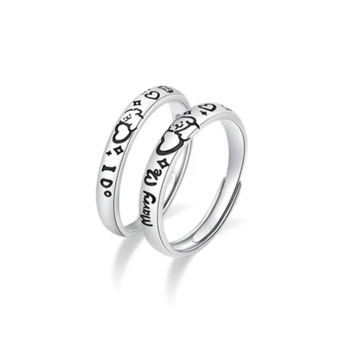 The Star Of The Water Shell 999 Fine Silver Rings Unisex