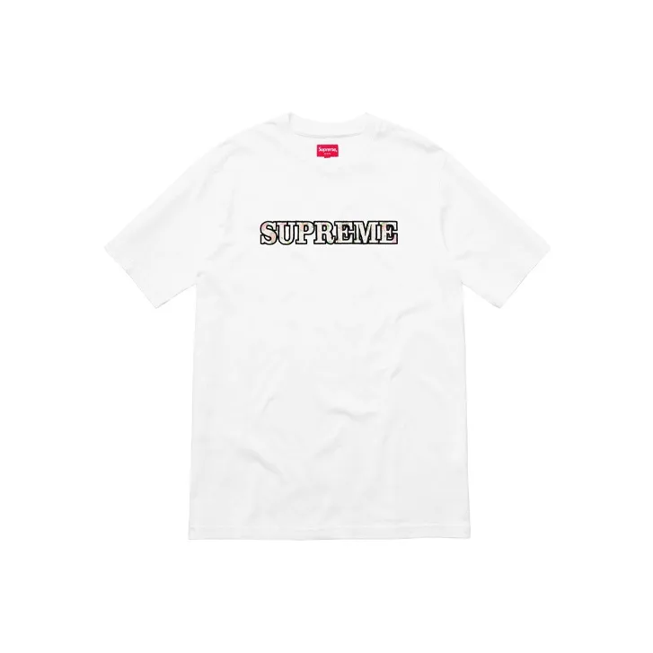 Supreme Floral Logo Tee-0