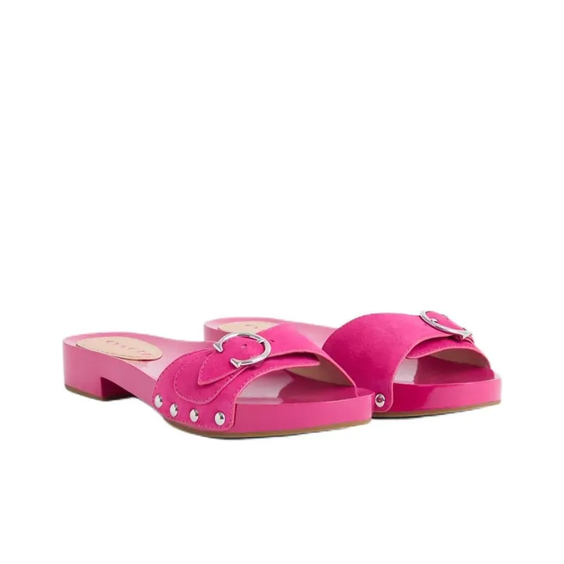 COACH Bleeker Slide Slippers 3cm Women's Pink-2