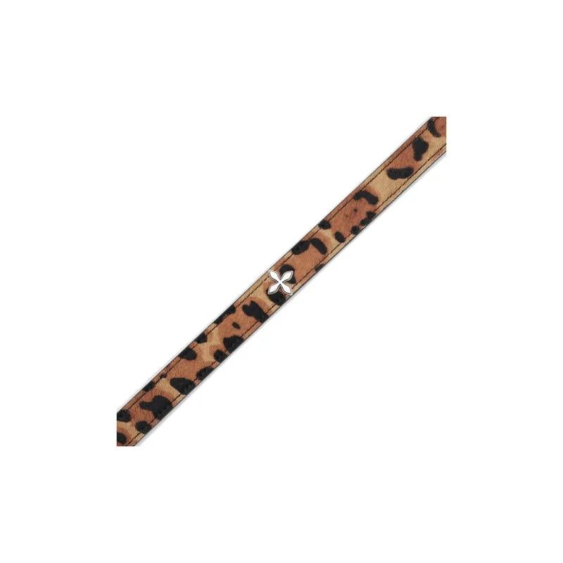 SMFK Cowhide Synthetic Leather Necklaces Women's Original Leopard Print-1