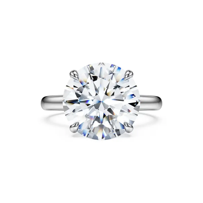 Swarovski 18K White Gold Rings Women's Silver-0