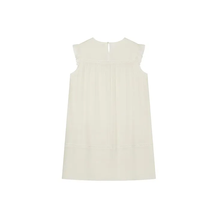 Teenie Weenie Sleeveless Dress Women's Ivory White-1