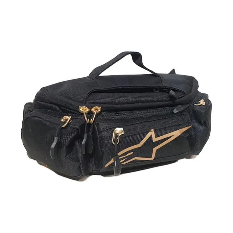 ALPINESTARS Polyester Fanny Pack Regular Unisex Black Gold-1