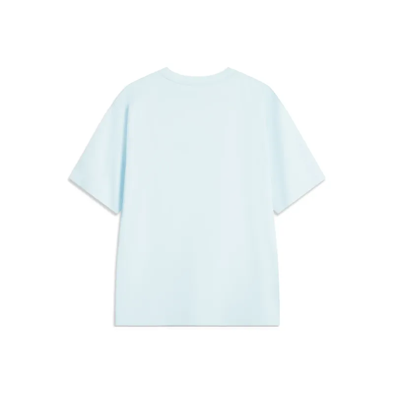 LiNing T Shirt Unisex Light Sky Blue-1